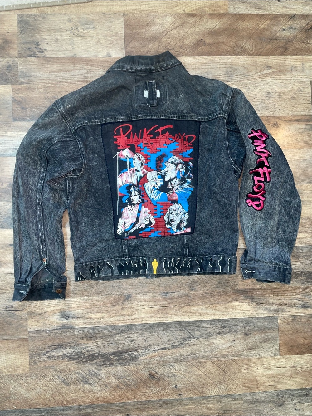 Vintage Pink Floyd Denim Jacket